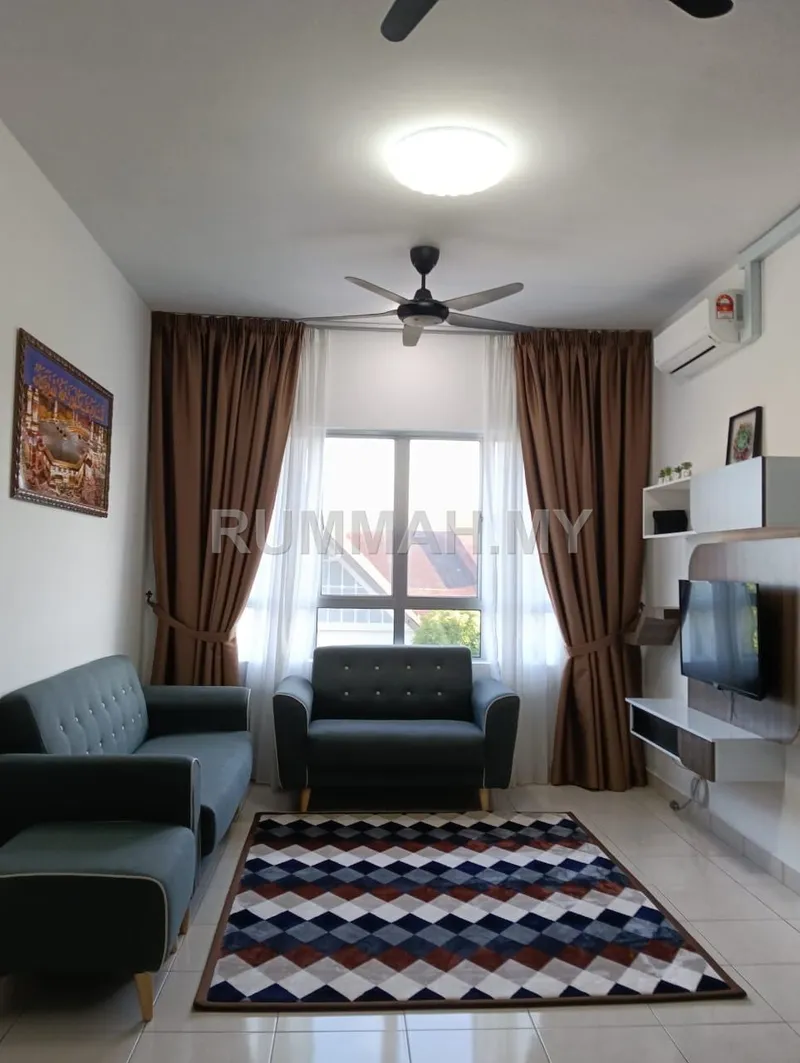 3-bedroom condo for sale in Seremban, Negeri Sembilan - Safira Apartment Seremban 2 Nice Unit