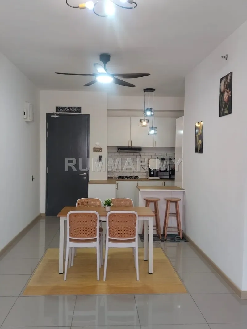 NEAR MRT FULLY FURNISHED 3-BEDROOM UNIT FOR RENT You City 3, Cheras, Selangor