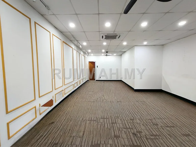 Renovated office space facing front main road
