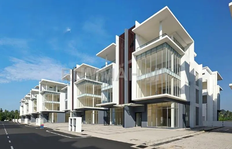 4 Storey Commercial Semi-D With Lift At Vortek Business Park,Batu Kawan, Near Penang Bridge,Highway and Industry