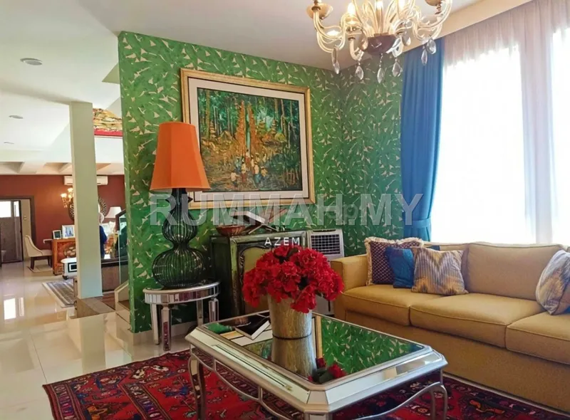2 Plots of Land Consist of 2.5 Storey Beautiful ID Bungalow Kuang Sg Buloh For Sale