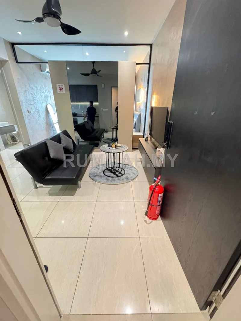 1-bedroom condo in Bandar Ulu Kelang, Selangor for rent — 1-Bedroom Condo with 2 Car Parks for Rent in Datum Jelatek
