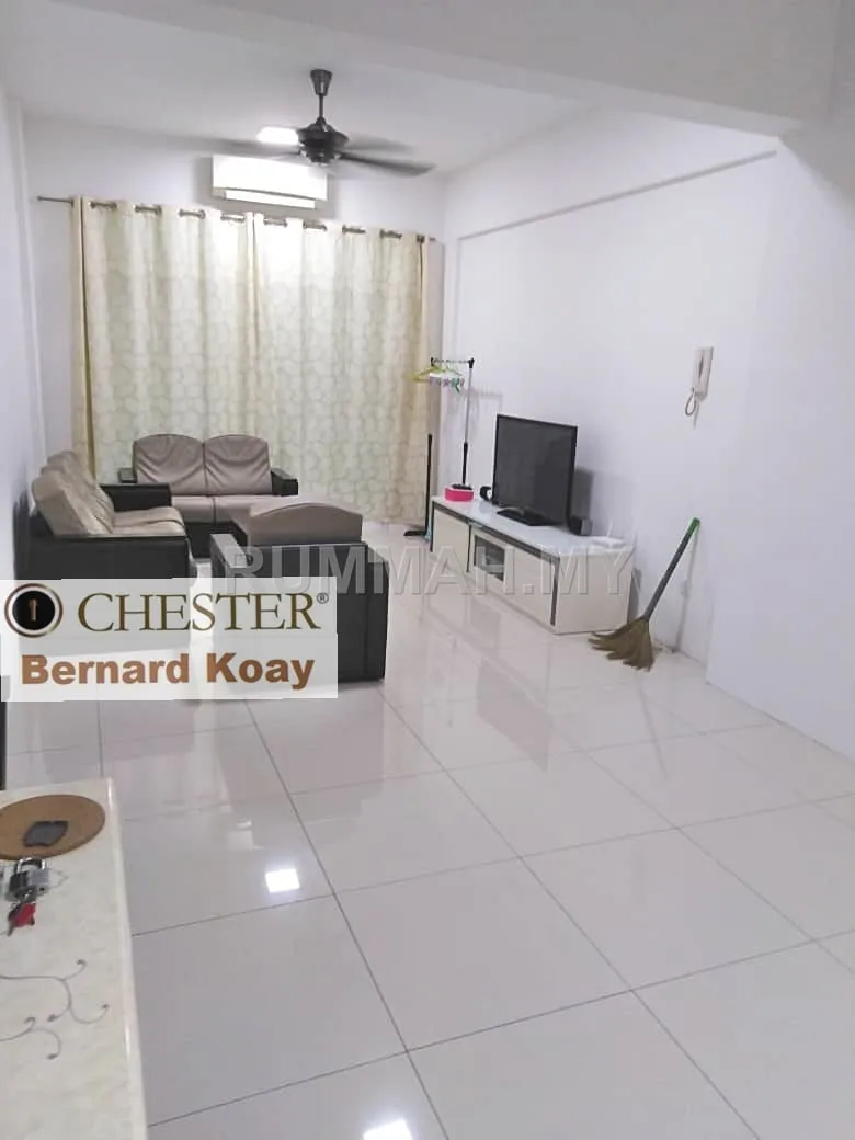 The Oasis block B low density block Gelugor Fully furnished n renovated middle floor