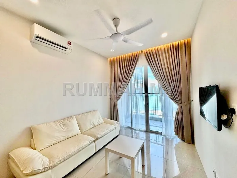 3-bedroom condo in Bayan Lepas, Penang for rent — Zen 6 @ Queensbay  Bayan Lepas Fully Furnished 3 Bedrooms For Rent near to USM Penang Bridge &FTZ area