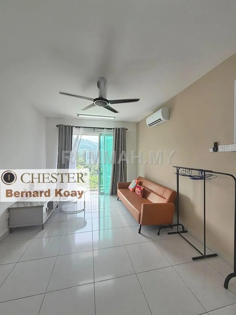 Fairview Residence 970sqft 2CP Sungai Ara Fully furnished move in condition