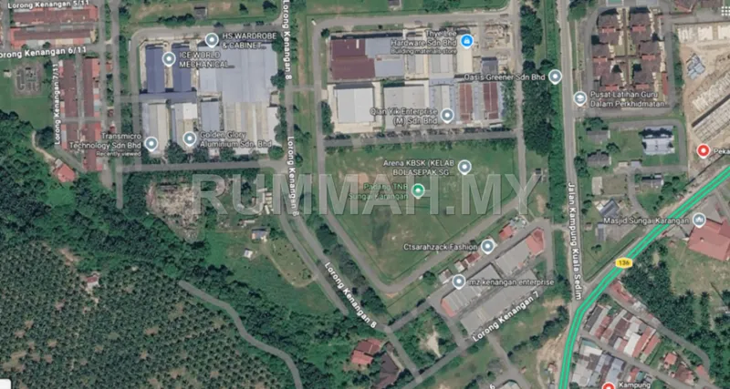 Light Industrial Land for Sale @ Kulim, Kedah | 178,874sqft land