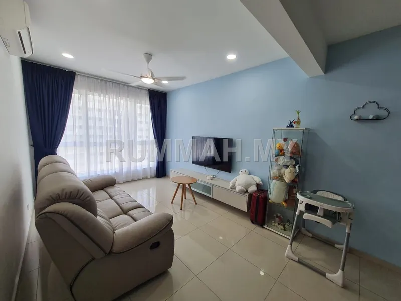 3-bedroom condo in Tanjung Tokong, Penang for rent —  I-Santorini, Tanjung Tokong | Fully Furnished