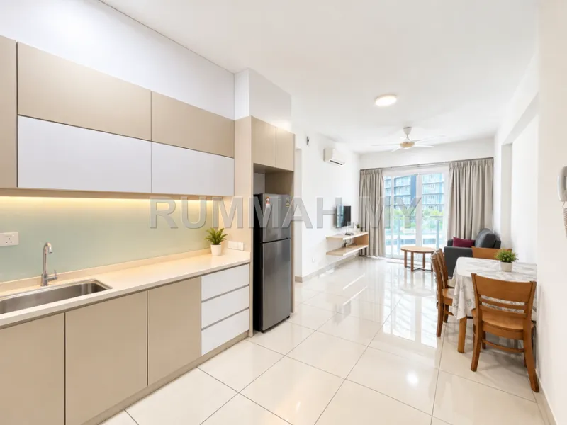 Tropicana Bay Residence @ Queensbay Bayan Lepas near to FTZ Area Fully Furnished 3 Bedrooms For Rent