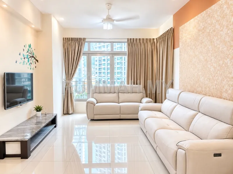 The Peak Residence @ Tanjung Tokong Fully Furnished 3 Bedrooms For Rent
