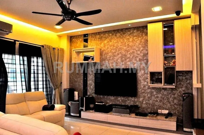TK Residence, Teluk Kumbar Terrace 2 storey