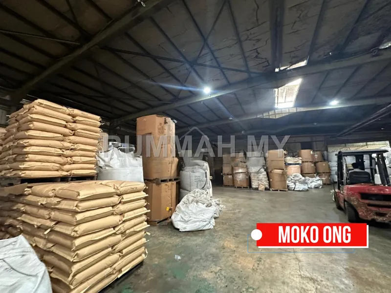 1 Acre Detached Factory 1200 Amp for Sale @ Bukit Minyak Industrial Park