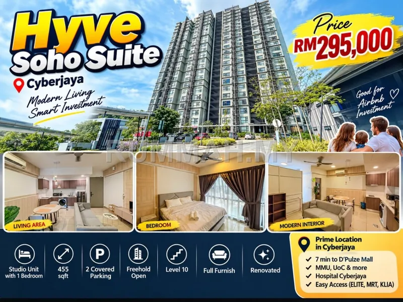 Hyve Soho Suite Cyberjaya. Welcome to View295