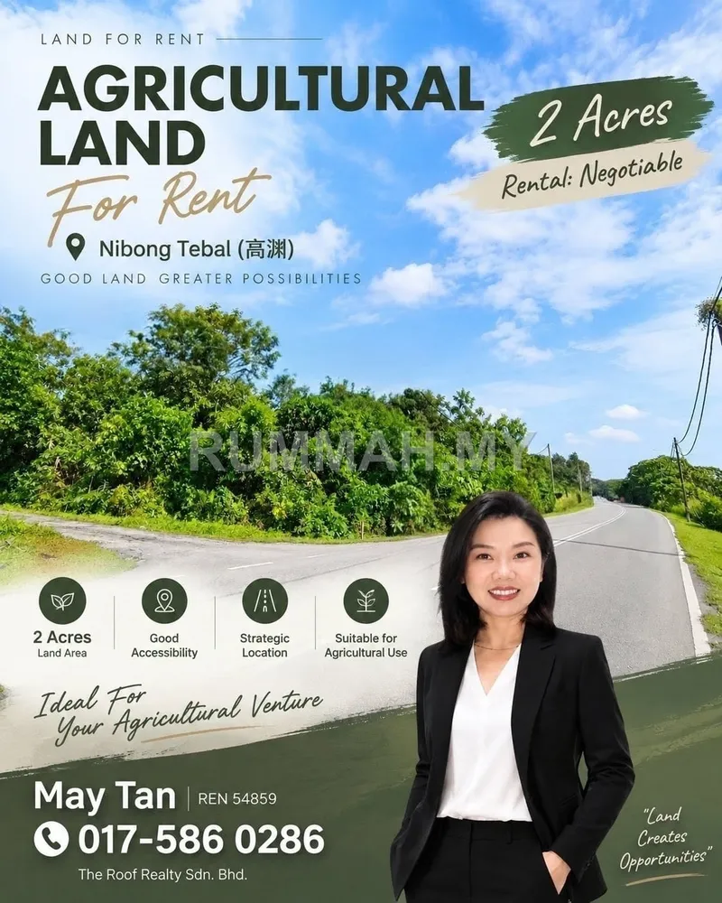 Agricultural for Rent @ Nibong Tebal, Nibong Tebal | Freehold