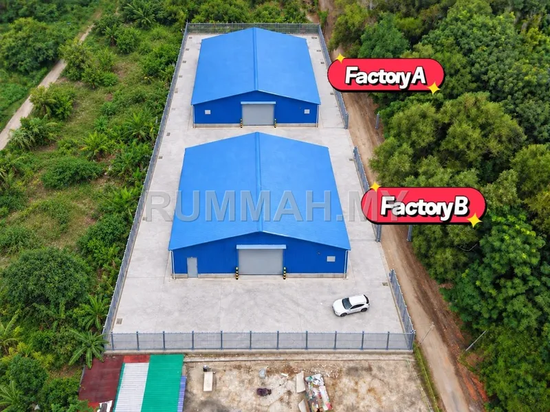 Warehouse for Rent @ Bukit Mertajam, Penang | 27 Ft Ceiling