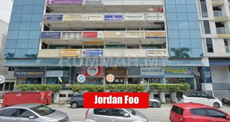 New Bob Centre GROUND floor 1588sf Face Main Road Pulau Tikus