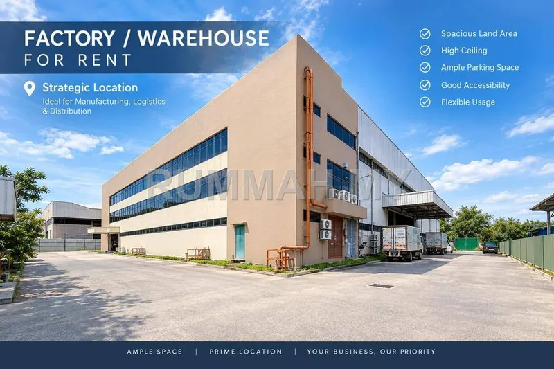 3 Storey Detached Factory @ Sungai Lokan Butterworth