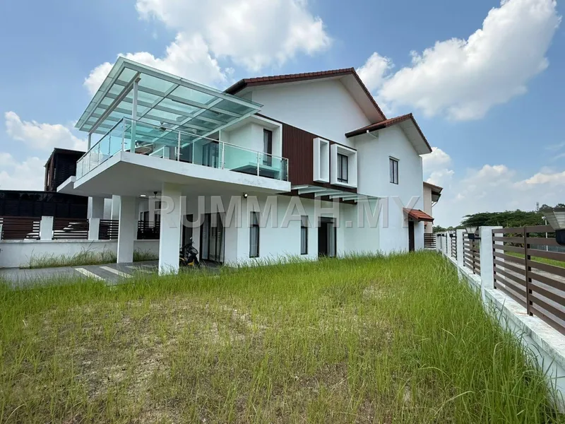 Alam Impian Corner Lot 3,655sqft Extended Unit Semi-D Vibe Nego