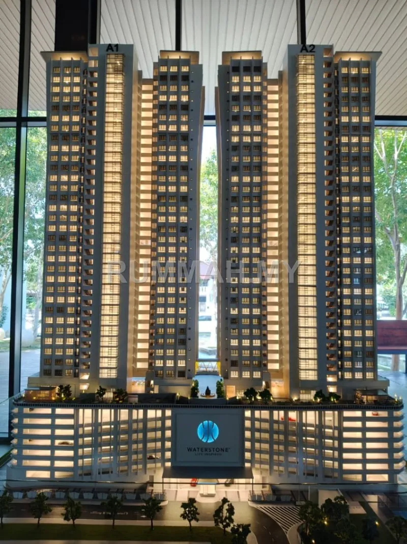 WATERSTONE 1,334 SQFT PARTIALLY FURNISHED RESIDENCE