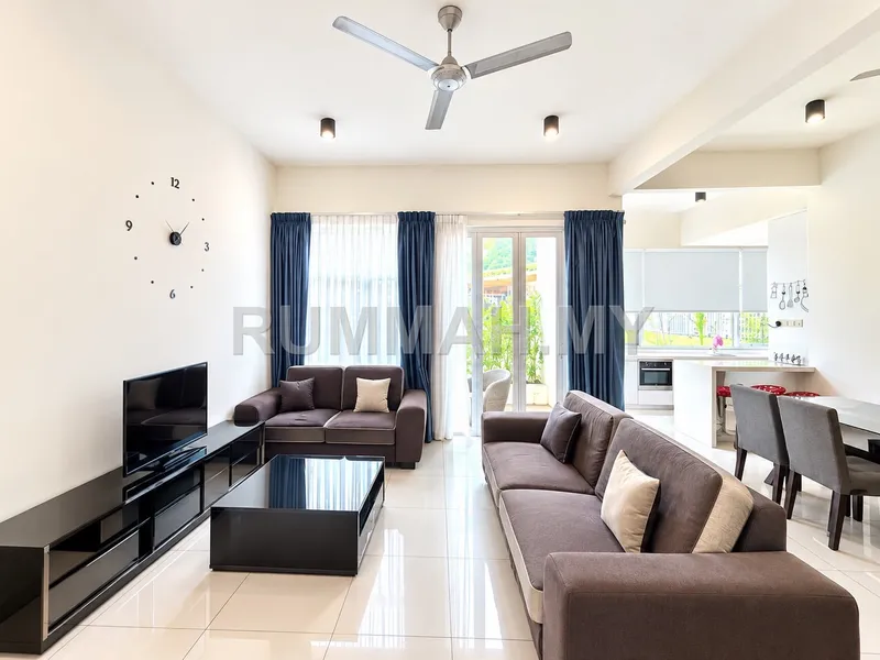Ferringhi Residence Batu Ferringhi Fully Furnished 3+1 Bedrooms For Rent