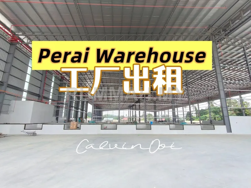 Perai High Grade Warehouse Factory For Rent 800Amp