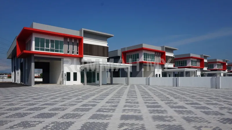 Nagasari Freehold Semi D Factory Near Penang Bridge 