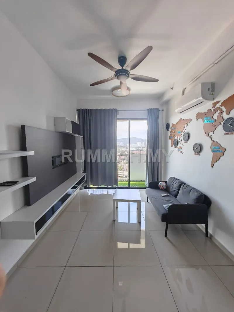 M-Vista Condo Middle Floor 841sf 2CP Partially Furnished Batu Maung