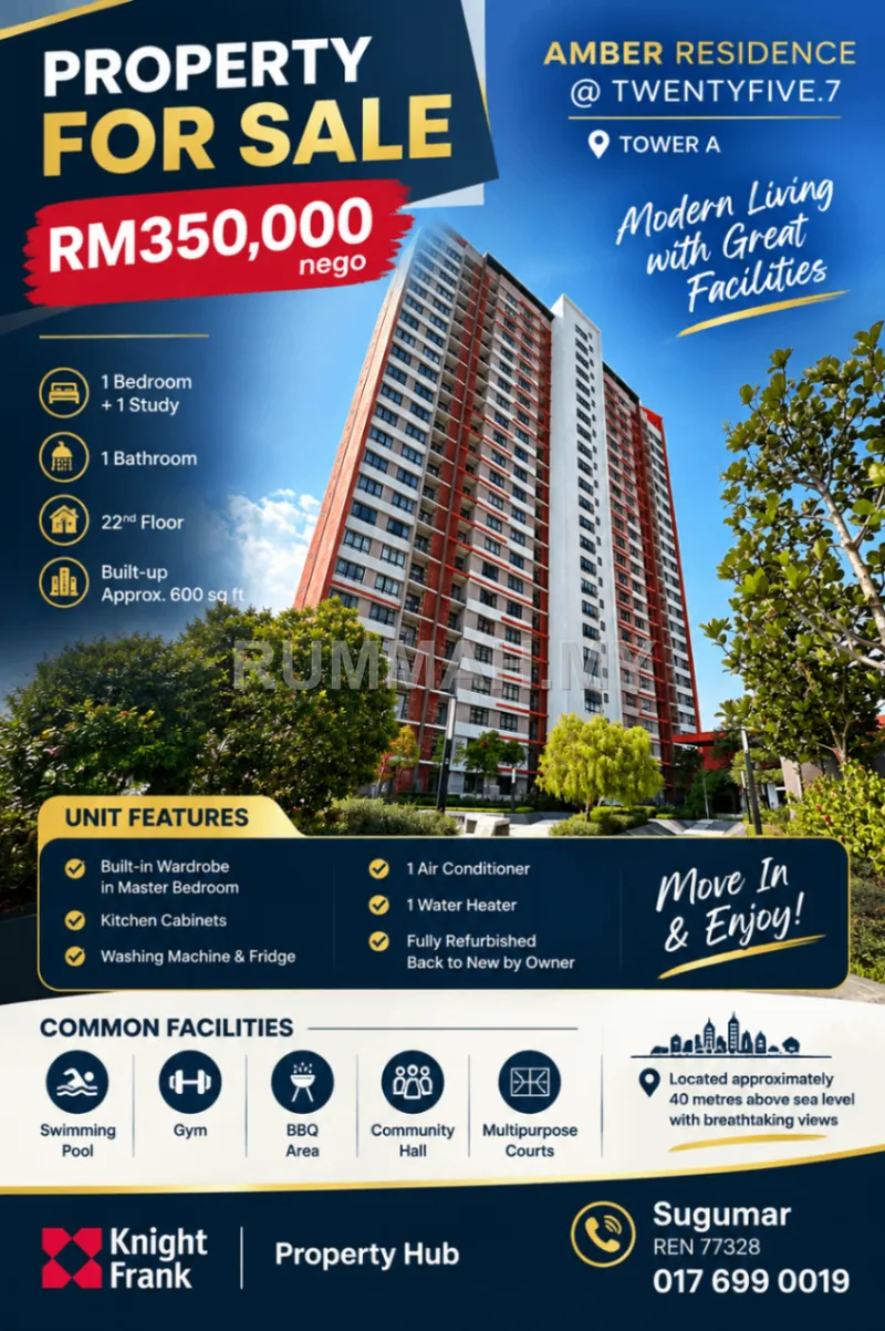 🏙️ AMBER RESIDENCE @ TWENTYFIVE.7 | TOWER A