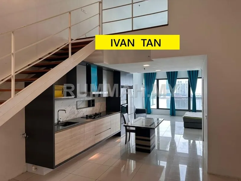 2-bedroom condo for rent in Gurney, Penang - Sunrise Gurney Duplex unit Gurney Drive