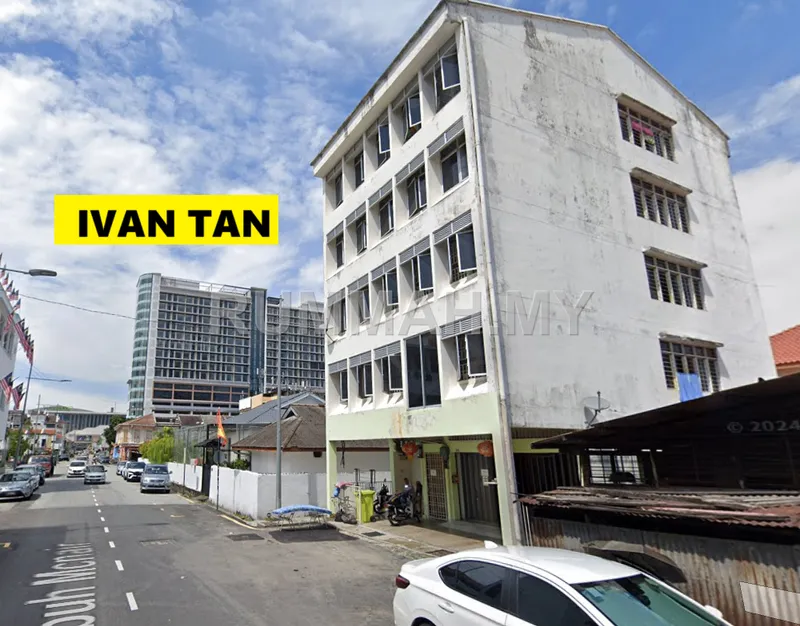 5 Sty【Commercial Building】Lebuh McNair Georgetown Cecil Katz 5800sf