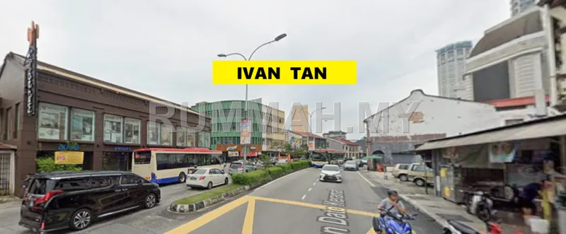 【3 Unit Adjoining】 2 sty Shop Jln Air Itam Off Dato Keramat Main Road