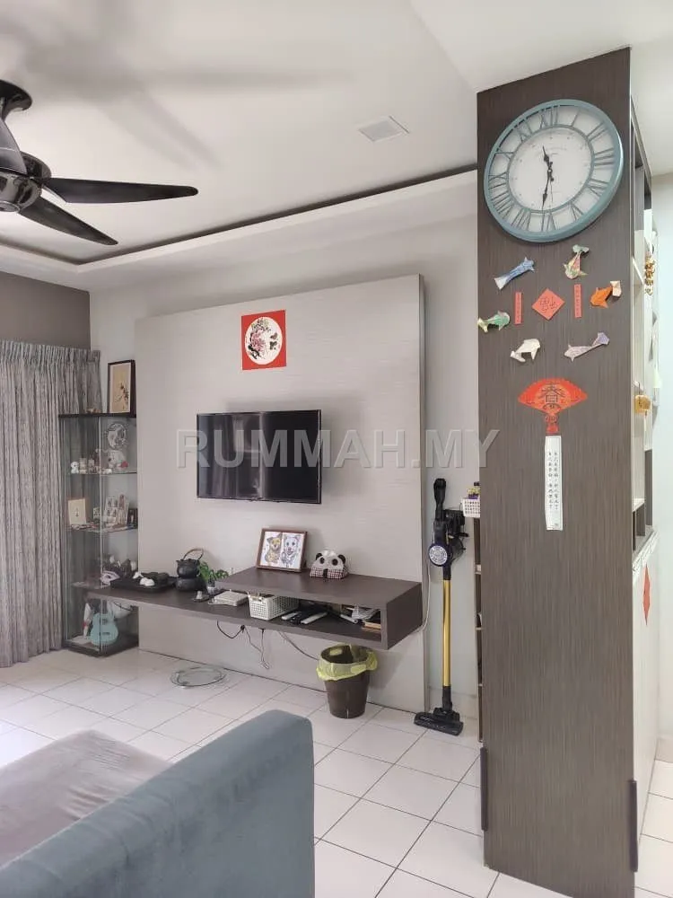 SRI PUTRAMAS1 CONDO Jalan Kuching, Actual, RENO, Facing EAST View