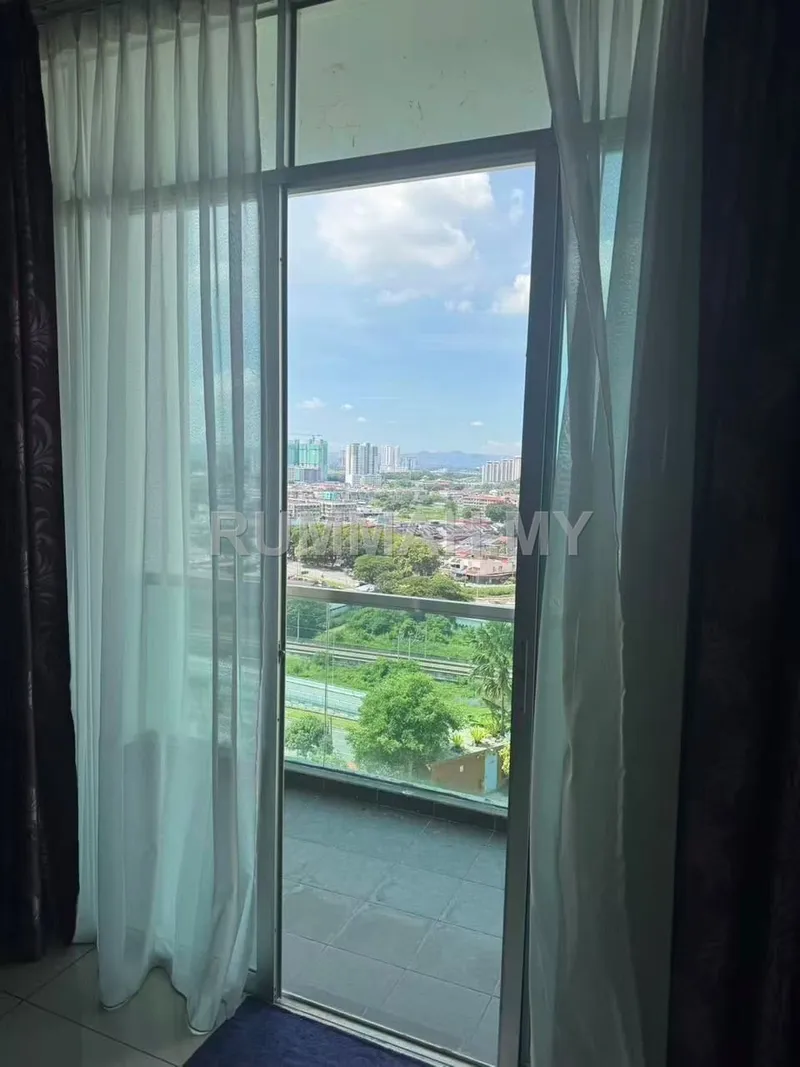 2-bedroom condo in Bukit Mertajam, Penang for sale — Bm City Condo 871sf 1CP Partially Reno Bukit Mertajam