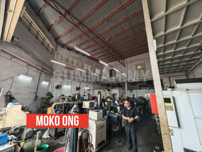 Mak Mandin Light Industrial Factory for Rent!