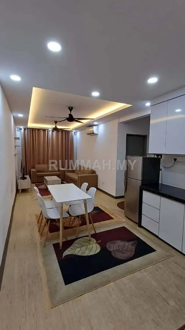 3-bedroom condo in George Town, Penang for rent — Condo for Rent @ The Rise Collection 2, George Town | Fully Furnished
