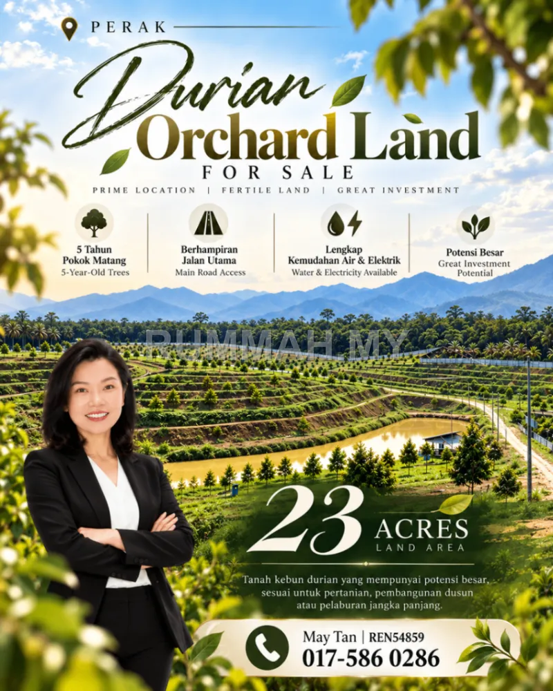 Orchard Land for Sale @ Perak, Perak | Freehold
