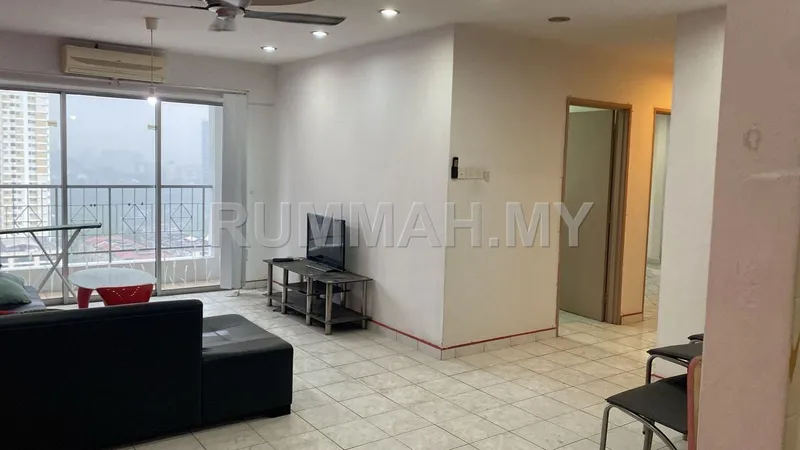 2-bedroom condo in Kepong, Kuala Lumpur for sale — MENARA MENJALARA CONDO Kepong, Actual, Freehold, RENO, Well Keep