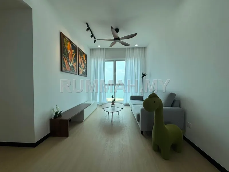 3-bedroom condo in Gelugor, Penang for rent — [Seaview] The Zen, Gelugor | Fully Furnished