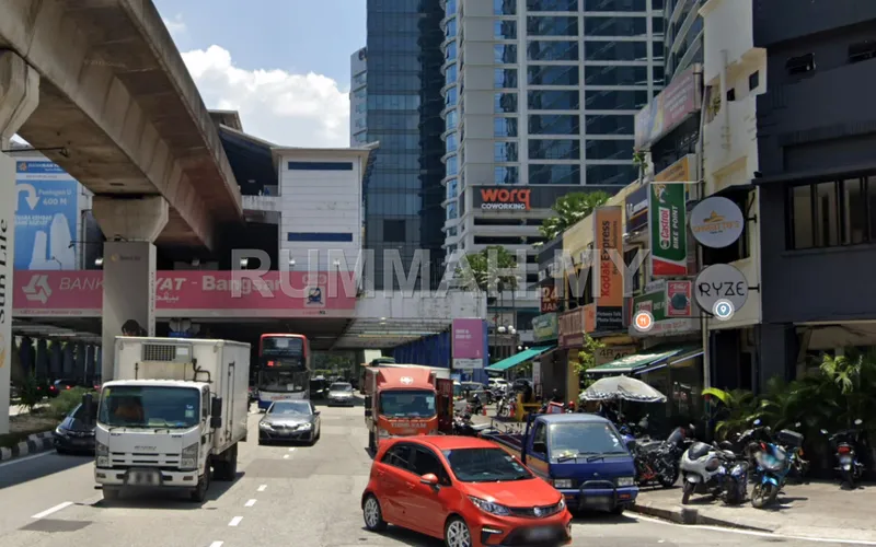 2 Storey SHOP LOT Jalan Bangsar, Actual, Freehold, PRIME LOCATION, Near MRT Station