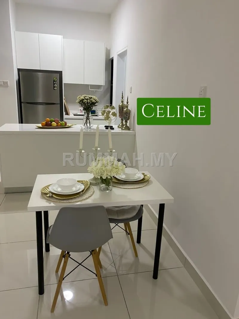 Vertu Resort Studio unit Fully Furnished Unblock Sea View Well maintain at Batu Kawan