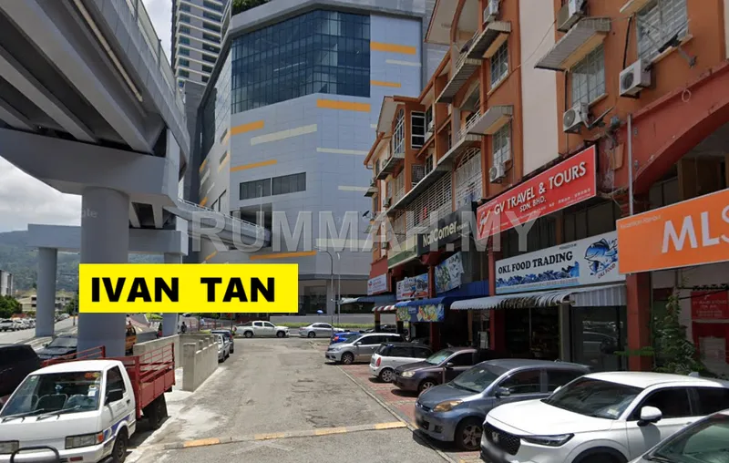 2 sty Shop| FORTUNE COURT【Main Road】Farlim Air Itam Sale with Tenancy