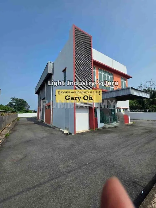 1.5-Storey Light Industrial for Sale @ Juru, Penang | Strategic Location