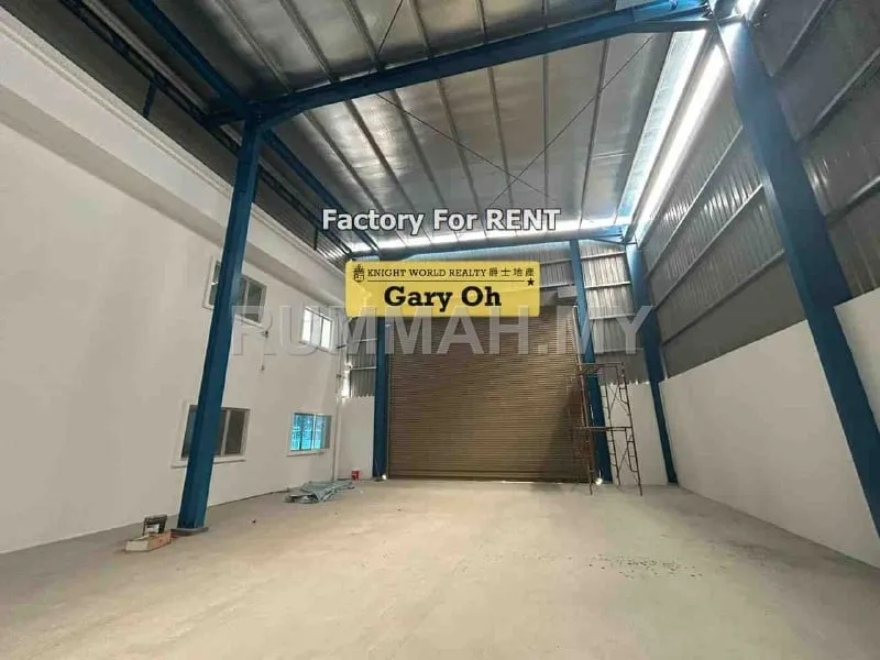 Factory for Rent @ Lorong Perindustrian Bukit Minyak 9, Bukit Minyak | High Ceilings