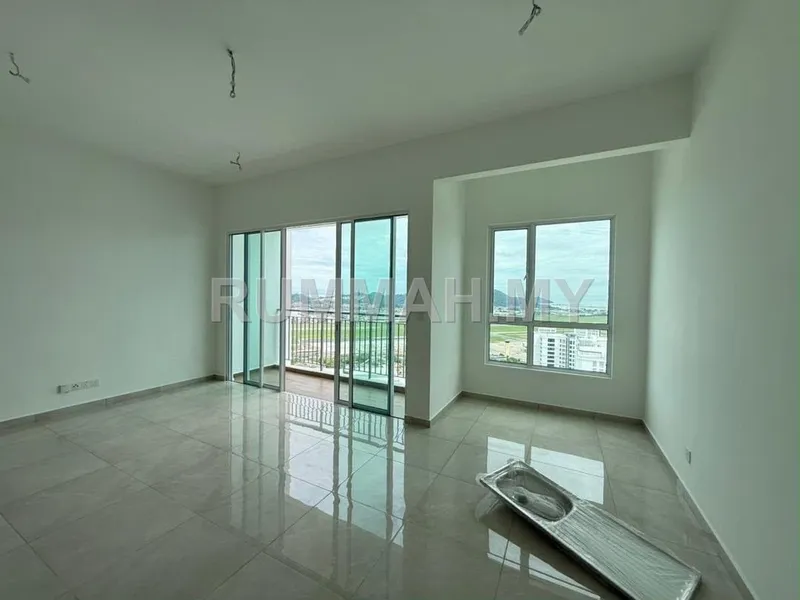 Lucerne Residence @ Bayan Lepas| Block A High Floor| AirPort View |2Cp