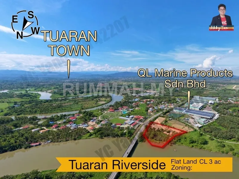 Only RM22.94 psf for Residential-Zoned Land in Tuaran!