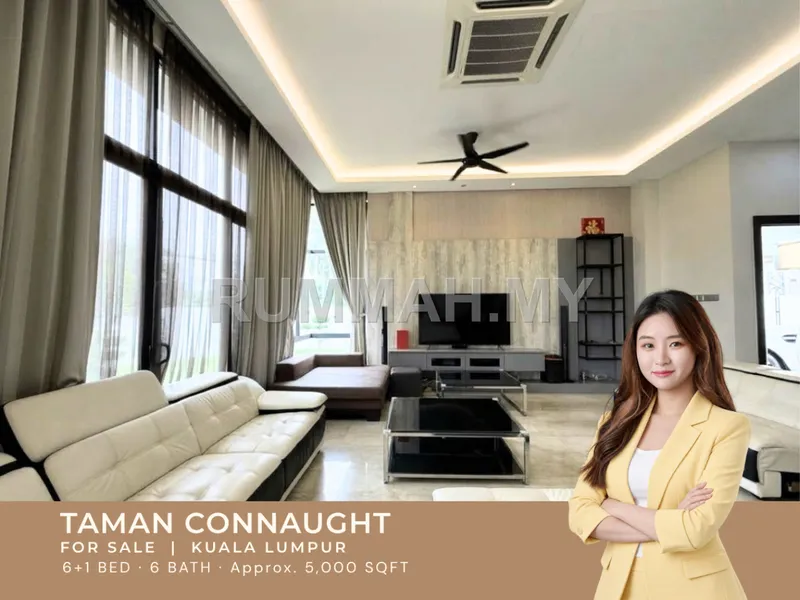 7-bedroom house for sale in Connaught, Kuala Lumpur - Bungalow @ Taman Connaught, Kuala Lumpur