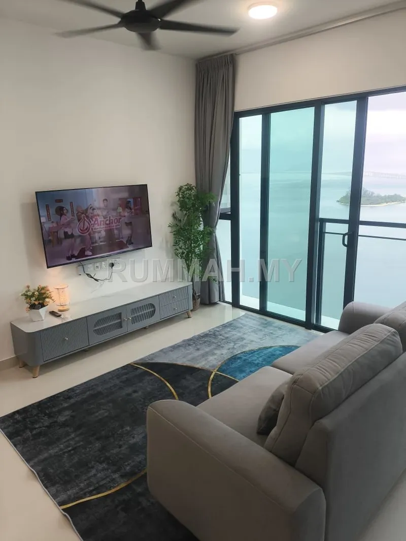 Mezzo Seaview unit high floor, next to PWCC the biggest Mall in Penang Island