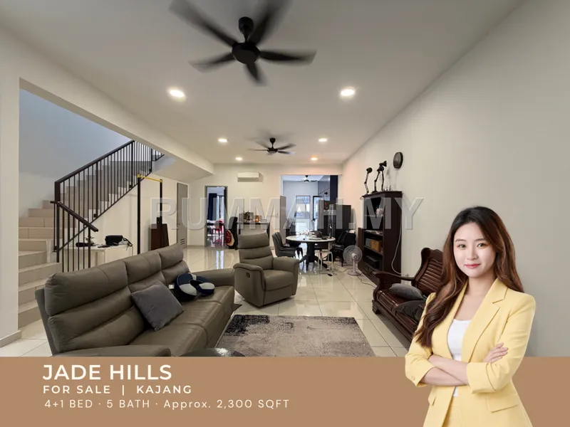 5-bedroom house for sale in Kajang, Selangor - 2 Sty Superlink @ Jade Hills, Kajang