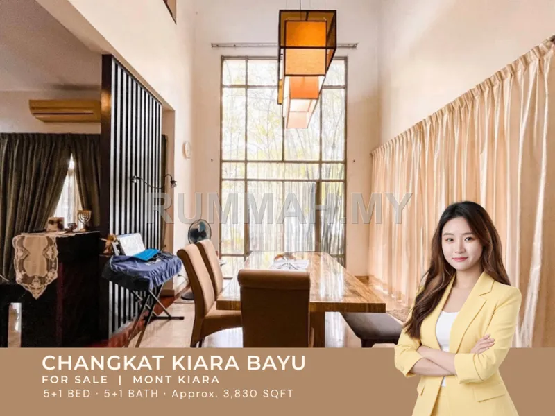6-bedroom house for sale in Mont Kiara, Kuala Lumpur