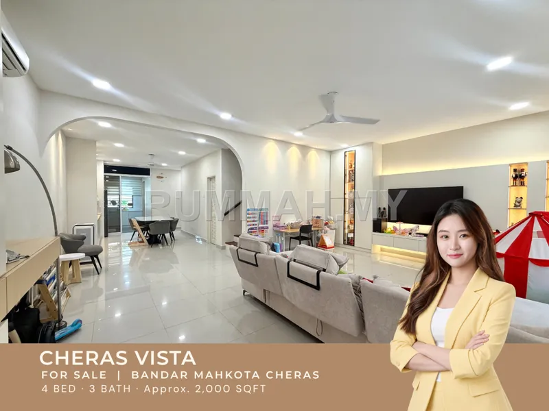4-bedroom house for sale in Bandar Mahkota Cheras, Selangor
