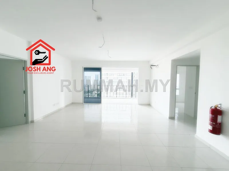 Central Residence in Jelutong 1232sf Brand New City View Unit